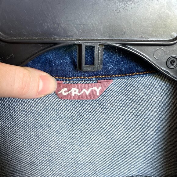 We the Free CRVY Dark Wash Denim Short Sleeve Zip Up Flare Jumpsuit - Picture 7 of 8